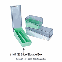 Kẹp mẫu và kính đậy