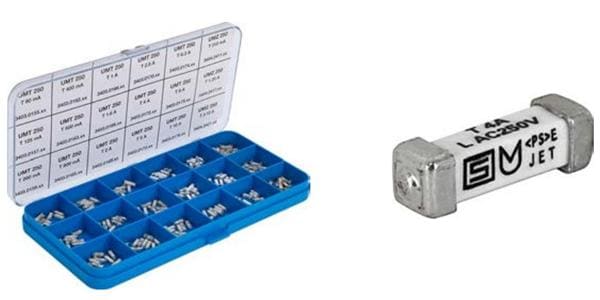 Thiết bị và phụ kiện dùng để tổ chức, lắp đặt và phân chia cầu chì trong hệ thống điện