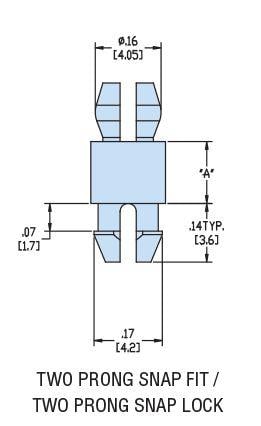 Chi tiết chân đế và khoảng cách dùng trong lắp ráp bo mạch, khung cơ khí và thiết bị điện tử