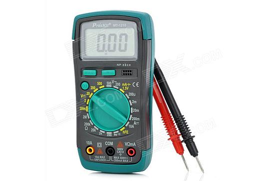 So sánh kỹ thuật giữa Đồng hồ vạn năng Proskit MT-1210 và KYORITSU 1009