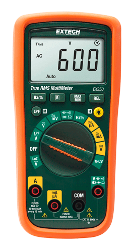 So sánh kỹ thuật đồng hồ vạn năng EXTECH EX350 và KYORITSU 1009