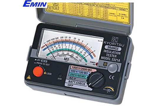 Đánh giá kỹ thuật đồng hồ đo điện trở cách điện Kyoritsu 3322A