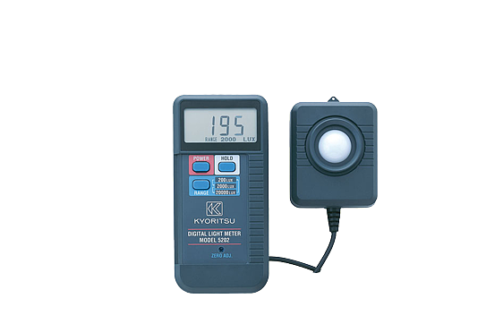 Đánh giá kỹ thuật máy đo cường độ ánh sáng KYORITSU 5202 (19990 Lux)