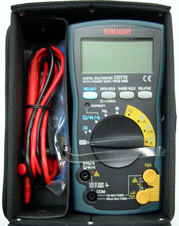 So sánh kỹ thuật đồng hồ vạn năng số SANWA CD772 và KYORITSU 1009
