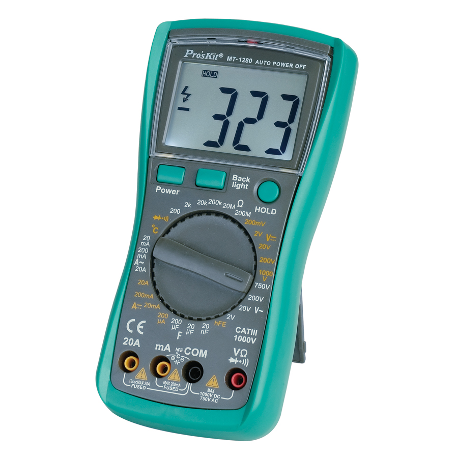 So sánh kỹ thuật đồng hồ vạn năng Proskit MT-1280 và KYORITSU 1009