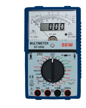 So sánh kỹ thuật đồng hồ vạn năng SEW ST-3502 và KYORITSU 1009