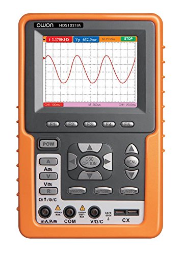 Đánh giá kỹ thuật Máy hiện sóng cầm tay Owon HDS1021M, 20MHz, 1 Kênh