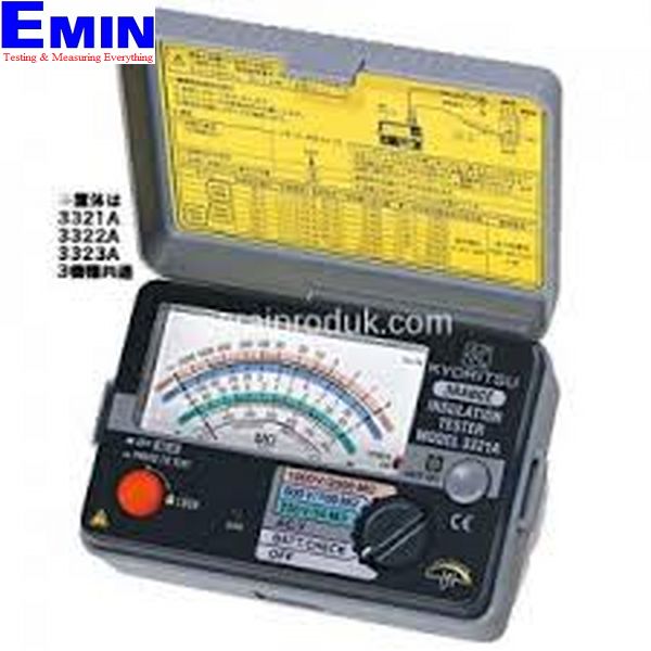 Đánh giá kỹ thuật Đồng hồ đo điện trở cách điện KYORITSU 3323A