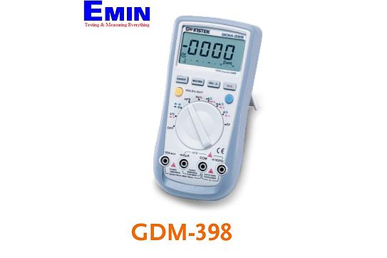 So sánh kỹ thuật đồng hồ vạn năng GW INSTEK GDM-398 và KYORITSU 1009