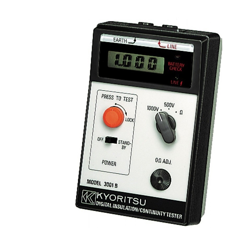 Đánh giá kỹ thuật sản phẩm: Đồng hồ đo điện trở cách điện KYORITSU 3001B